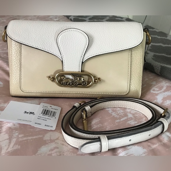 Coach Handbags - Coach Jade Leather Colorblock Bag 91393